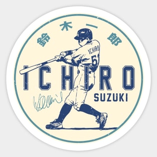 Ichiro Suzuki Mariners 2 by Buck Tee Sticker